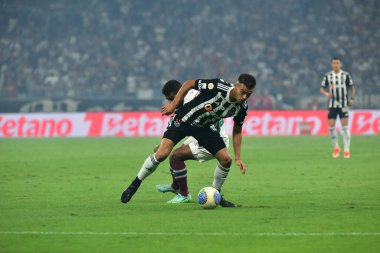 BELO HORIZONTE (MG), Brezilya 08 / 24 / 2024 - Atletico-MG ve Fluminense arasındaki maç sırasında, Brezilya Futbol Şampiyonası 'nın 24.