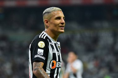 BELO HORIZONTE (MG), Brezilya 08 / 24 / 2024 - Brezilya Futbol Şampiyonası 'nın 24. turu için geçerli olan Atletico-MG ve Fluminense arasındaki maçta çekildi