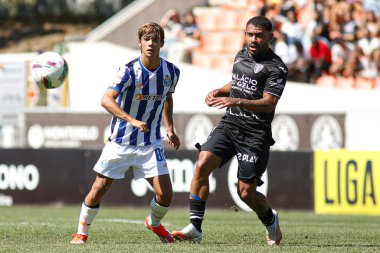 Viseu (PT) Portekiz 08 / 25 / 2024 - Fontelo Belediye Stadyumu 'nda düzenlenen Portekiz Meu Süper Ligi' nin 3. turu için geçerli olan Academico x Porto B ile oynanan karşılaşmada Porto B oyuncusu