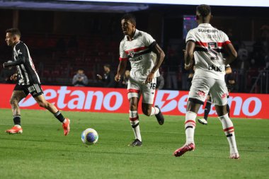 Sao Paulo (SP), Brezilya 08 / 28 / 2024 - Oyuncu Luiz Gustavo, Sao Paulo ile Atletico Mineiro arasında oynanan maçta Brezilya Kupası çeyrek finallerinin ilk ayağı olan Morumbis Stadyumu 'nda yer aldı.