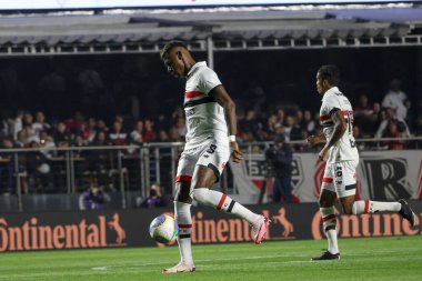 Sao Paulo (SP), Brezilya 08 / 28 / 2024 - Sao Paulo ve Atletico Mineiro arasında oynanan maçta Brezilya Kupası çeyrek finallerinin ilk ayağı olan Morumbis Stadyumu 'nda oynayan Robert Arboleda