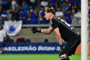 BELO HORIZONTE (MG), Brezilya 08 / 28 / 2024 - Cruzeiro ve Internacional arasındaki maç sırasında, Brezilya Şampiyonası A serisi için geçerli, Mineirao stadyumunda, bu Çarşamba, 28 Temmuz 2024.
