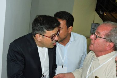 Sao Paulo (SP), Brezilya 09 / 01 / 2024 - Jose Anibal, Sao Paulo belediye başkanı adayı Jose Luiz Datena 'nın yardımcısı, TV Gazeta ve Canal MyNews tarafından düzenlenen tartışmalar sonrasında, aday Pablo Marcal' ın danışmanlarıyla anlaşmazlık yaşadı