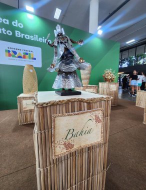 Sao Paulo (SP), Brezilya 08 / 31 / 2024 18. El Sanatları Fuarı 28 Ağustos - 1 Eylül 2024 tarihleri arasında, Sao Paulo kentinin güneyindeki Ibirapuera Park 'taki Bienal Pavilion' da düzenlendi.