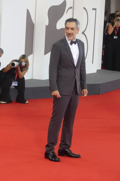 stock image VENICE (IT), Italy 09/04/2024 - The 81st Venice International Film Festival was attended by illustrious Hollywood stars, during the Red Carpet Lady Gaga and Joaquin Phoenix, the duo that stars in 'Joker: Delirium for Two' 