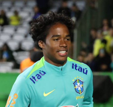 CURITIBA (PR), Brazil 09 / 06 / 2024 - Brezilya ile Ekvador arasında oynanan 2026 Dünya Kupası elemeleri için geçerli olan maçta, Couto Pereira Stadyumu 'nda