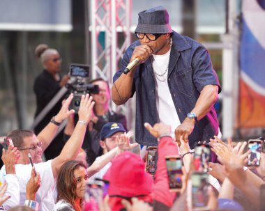 LL Cool J, bu sabah Rockefeller Plaza 'da Today Show' da canlı performans sergiliyor. 06 Eylül 2024, Rockefeller Plaza, New York, ABD