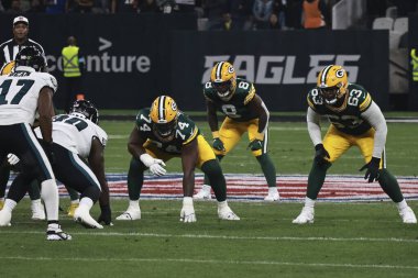Sao Paulo (SP), Brezilya 09 / 06 / 2024 Green Bay Packers ve Philadelphia Eagles arasındaki maçı bu Cuma Sao Paulo 'daki Neo Quimica Arena' da başlatın..