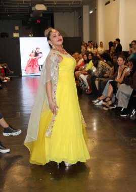 Randhawa markaları var. 6 Eylül 2024, New York, ABD: Randhawa, ATF moda şovu sırasında koleksiyonlarını sergiliyor -New York Moda Haftası Prime UNION SQUARE, New York