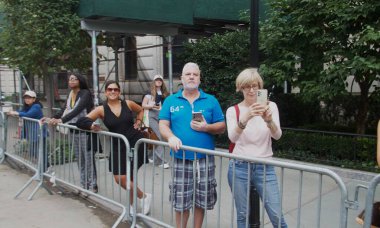 2024 İşçi Bayramı Geçidi. 7 Eylül 2024, New York, ABD: New York City işçileri İşçi Bayramı 'nı beşinci caddedeki bir geçit töreninde 