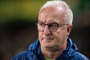 Curitiba (PR), Brazil 09 / 06 / 2024 - Coach Dorival Junior, Brezilya ile Ekvador arasında oynanan ve 2026 Dünya Kupası elemelerinin 7. turu için geçerli olan maçta, 6 Eylül 2024 Cuma akşamı