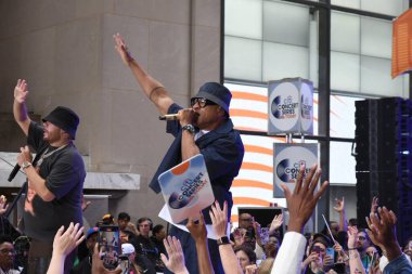 LLCoolJ, James Todd Smith, NBC 'de The TODAY Show' da oynayan ünlü Amerikalı rapçi, aktör ve girişimci. 6 Eylül 2024, New York, ABD