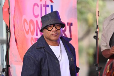 LLCoolJ, James Todd Smith, NBC 'de The TODAY Show' da oynayan ünlü Amerikalı rapçi, aktör ve girişimci. 6 Eylül 2024, New York, ABD