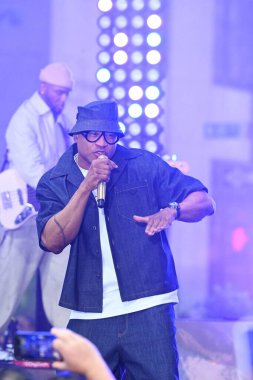LLCoolJ, James Todd Smith, NBC 'de The TODAY Show' da oynayan ünlü Amerikalı rapçi, aktör ve girişimci. 6 Eylül 2024, New York, ABD