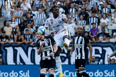 Fortaleza (CE), Brazil 09 / 08 / 2024 Aylon ve Jacy, Ceara (CE) X Operario (MT) ile oynadıkları 2024 Brezilya Şampiyonası Serie B 'nin 25. turunda, bu Pazar günü öğleden sonra Arena Castelao' da oynanan karşılaşmada 