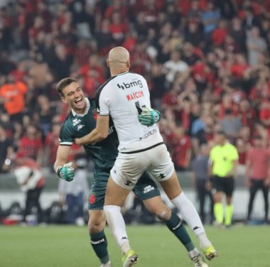 CURITIBA (PR), Brazil 09 / 11 / 2024 - Athletico ve Vasco da Gama arasında oynanan maçta çekildi, Ligga Arena 'daki ikinci turun çeyrek finalleri için geçerli