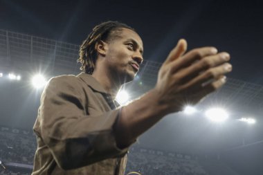 Sao Paulo (SP), 09 / 11 / 2024 - Corinthians ve Juventude arasındaki 2024 Copa do Brasil çeyrek finalinin ikinci ayağı için Corinthians ve Juventude arasındaki maçtan önce Corinthians 'ın sunumu sırasında Memphis Depay.