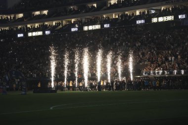 Sao Paulo (SP), 09.11.2024 - Korintliler ve Juventude arasında oynanan maçtan önce Korintliler için bir takviye olarak Memphis Depay 'ın takdim töreni