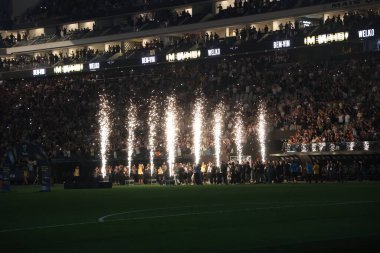 Sao Paulo (SP), 09.11.2024 - Korintliler ve Juventude arasında oynanan maçtan önce Korintliler için bir takviye olarak Memphis Depay 'ın takdim töreni