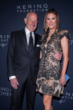 (2024 Kering 'in Kadın Bakımı Yemeği. 09 Eylül 2024 - New York, ABD: (L-R) Jonathan Tisch ve Lizzie Tisch, Kering Vakfı 'nın 9 Eylül 2024' te New York 'ta düzenlenen 3.