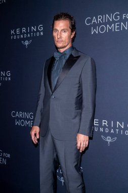 (2024 Kering 'in Kadın Bakımı Yemeği. 9 Eylül 2024 - New York, ABD: Matthew McConaughey, Kering Vakfı 'nın 9 Eylül 2024 tarihinde New York' ta düzenlenen 3.