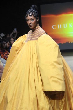 NYFW: CHUKS Collins SS 'in 25 Koleksiyonu. 10 Eylül 2024, New York, ABD