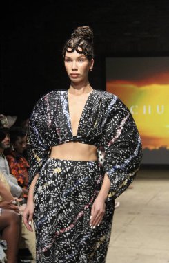 NYFW: CHUKS Collins SS 'in 25 Koleksiyonu. 10 Eylül 2024, New York, ABD