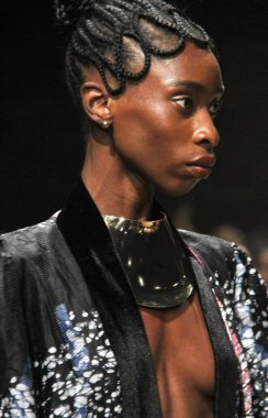 NYFW: CHUKS Collins SS 'in 25 Koleksiyonu. 10 Eylül 2024, New York, ABD