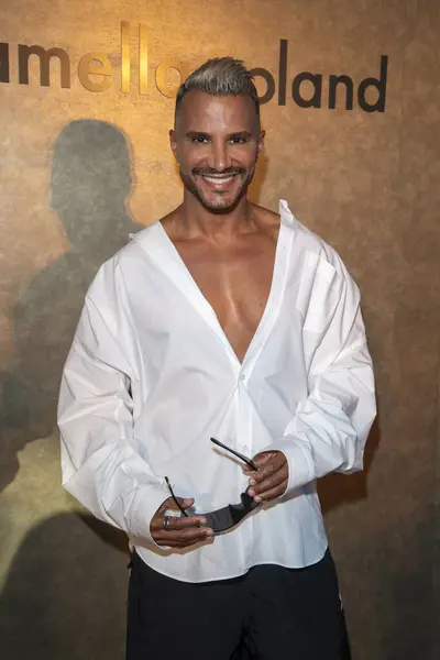 stock image Pamella Roland - Runway - September 2024 New York Fashion Week. September 10, 2024, New York, New York, USA: Jay Manuel attends the Pamella Roland show during September 2024 New York Fashion Week at The Rainbow Room 