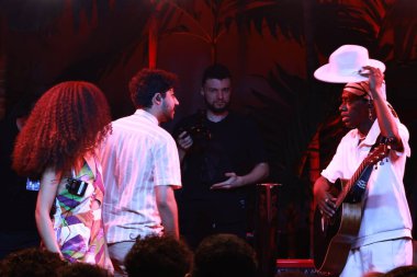 SAO PAULO (SP), Brezilya 09 / 12 / 2024 - Ünlü 