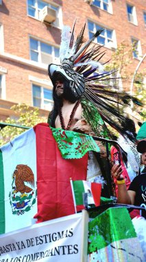 Meksika Bağımsızlık Günü Geçidi 2024. 15 Eylül 2024. New York, ABD: 2024 Meksika Günü Geçidi bugün Madison Bulvarı boyunca düzenlendi, New York 'ta 38. Cadde' den 27. Cadde 'ye kadar uzandı..