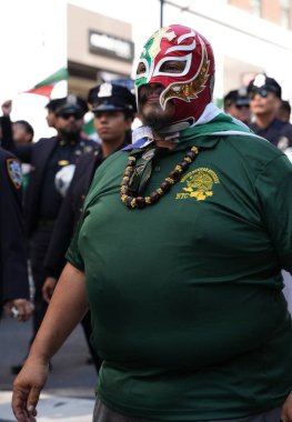 Meksika Bağımsızlık Günü Geçidi 2024. 15 Eylül 2024. New York, ABD: 2024 Meksika Günü Geçidi bugün Madison Bulvarı boyunca düzenlendi, New York 'ta 38. Cadde' den 27. Cadde 'ye kadar uzandı..