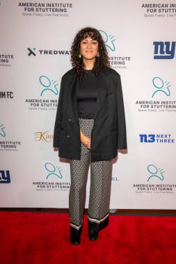 Amerikan Kekeleme Enstitüsü 18. Yıllık Gala Sunucusu Emily Blunt. 16 Eylül 2024, New York, New York, ABD: Amanda Mammana, 16 Eylül 2024 tarihinde Emily Blunt 'ın sunduğu 18.  