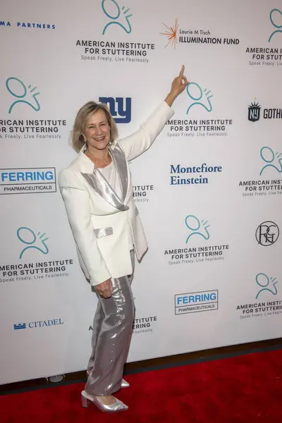 stock image *merican Institute for Stuttering 18th Annual Gala Hosted by Emily Blunt. September 16, 2024, New York, New York, USA: Laurie Tisch attends the American Institute for Stuttering 18th Annual Gala Hosted by Emily Blunt on September 16, 2024 