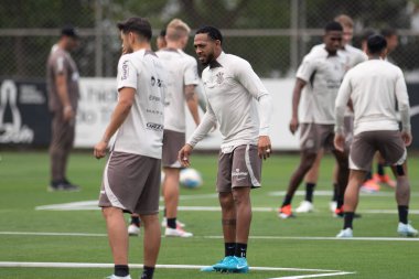 Sao Paulo (SP), 09 / 19 / 2024 - TRENİYON / CORINTHIANS - Jose Martinez Corinthians eğitimi sırasında Sao Paulo-SP 'de, bu Perşembe sabahı, 19 Eylül 2024.
