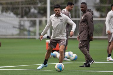 Sao Paulo (SP), 09 / 19 / 2024 - TRENİYON / CORINTHIANS - Hector Hernandez Corinthians eğitimi sırasında Sao Paulo-SP 'de, bu Perşembe sabahı, 19 Eylül 2024. 
