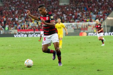 Rio de Janeiro (RJ), 09 / 19 / 2024 - LIBERTADORES / FLAMENGO / PENARL / RJ - Flamengo ve Penarol arasında oynanan maçta, Mario Filho Stadyumu 'nda (Maracana) düzenlenen 2024 Copa Libertadores da America çeyrek finalleri için geçerlidir.), 