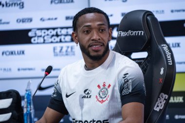 Sao Paulo (SP), 09 / 19 / 2024 - INTERVIEW / CORINTHIANS - José Martinez ile Corinthians, CT Joaquim Grava 'da basın toplantısı, Sao Paulo-SP, bu Perşembe sabahı, 19 Eylül 2024