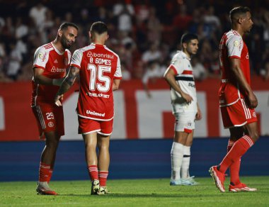 Sao Paulo (SP), Brezilya 09 / 22 / 2024 - Oyuncu Bruno Gomes, Sao Paulo ile Internacional arasında oynanan ve 2024 Brezilya Şampiyonası 'nın 27.