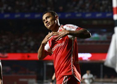 Sao Paulo (SP), Brezilya 09 / 22 / 2024 - Oyuncu Alan Patrick, Sao Paulo ile Internacional arasında oynanan ve 2024 Brezilya Şampiyonası 'nın 27.