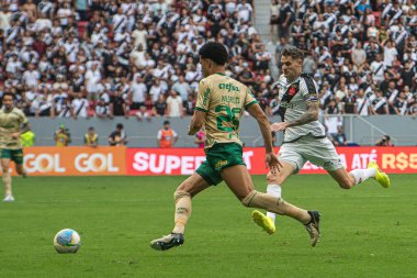 Brezilya (DF), Brezilya 09 / 22 / 2024 - Futbolcu Murilo, Vasco ve Palmeiras arasında oynanan maçta, Brezilya Futbol Şampiyonası 'nın 27. turu için geçerli oldu.