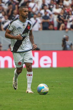 Brasilia (DF), Brezilya 09 / 22 / 2024 - Brezilya Futbol Şampiyonası 'nın 27. turu için geçerli olan Vasco ile Palmeiras arasındaki maç sırasında 22 Eylül 2024 Pazar günü öğleden sonra çekilmiştir.
