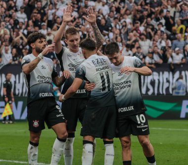 Sao Paulo (SP), Brezilya 09 / 21 / 2024 - Korintliler ve Atletico Goianiense arasında oynanan 2024 Brezilya Şampiyonası 'nın 27. 