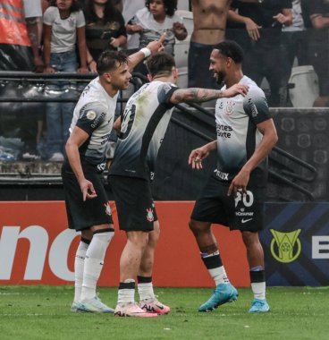 Sao Paulo (SP), Brezilya 09 / 21 / 2024 - Korintliler ve Atletico Goianiense arasında oynanan 2024 Brezilya Şampiyonası 'nın 27. 