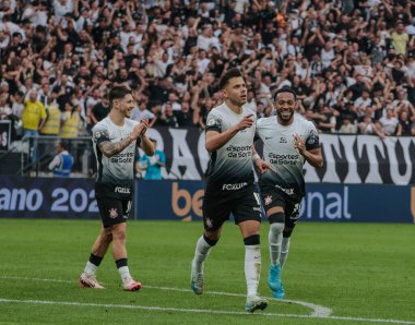 Sao Paulo (SP), Brezilya 09 / 21 / 2024 - Korintliler ve Atletico Goianiense arasında oynanan 2024 Brezilya Şampiyonası 'nın 27. 