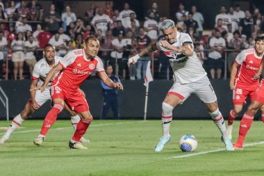 Sao Paulo (SP), Brezilya 09 / 22 / 2024 - Sao Paulo ve Internacional arasındaki maçta Luciano, 2024 Brezilya Şampiyonası 'nın 27. turu için geçerli, A serisi, Morumbis' te yapıldı.