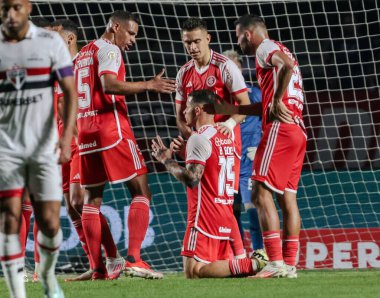 Sao Paulo (SP), Brezilya 09 / 22 / 2024 - Oyuncu Bruno Gomes, Sao Paulo ile Internacional arasında oynanan ve 2024 Brezilya Şampiyonası 'nın 27.