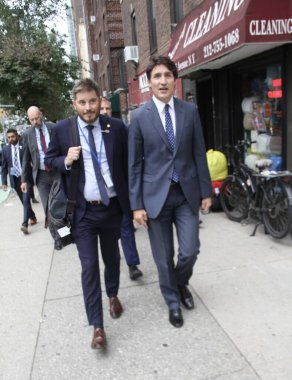 Almanya Başbakanı Olaf Scholz, Lula, Trudeau ve Sanchez ile New York 'taki Alman Sarayı' nda öğle yemeği yedi. 23 Eylül 2024, New York, ABD (Niyi Fote / thews2)