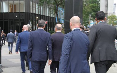 Almanya Başbakanı Olaf Scholz, Lula, Trudeau ve Sanchez ile New York 'taki Alman Sarayı' nda öğle yemeği yedi. 23 Eylül 2024, New York, ABD (Niyi Fote / thews2)