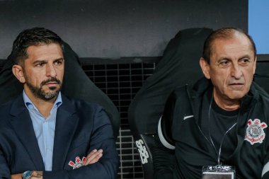 Sao Paulo (SP), 09 / 24 / 2024 - Corinthians koçu Ramon Diaz, Güney Amerika Kupası çeyrek finali sırasında, Neo Quimica Arena 'da (Tomze Fonseca / thews2)
